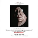 Poster for the exhibition in the atelier and gallery AB - Maglaj